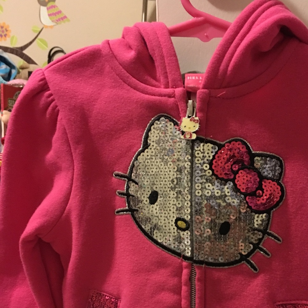 Hello Kitty 3T zipper hoodie